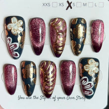 Almond Medium Length Press On Nail Selections