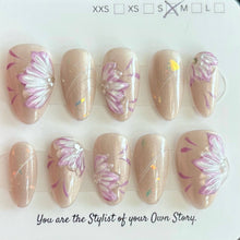 NEW Short Almond 830-856 Design Press On Nail Selections