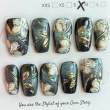Short Coffin/Square 430-446 Press On Nail Selections