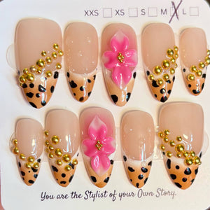 Animal Print Press On Nail Selections