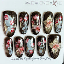 Almond Medium Length Press On Nail Selections