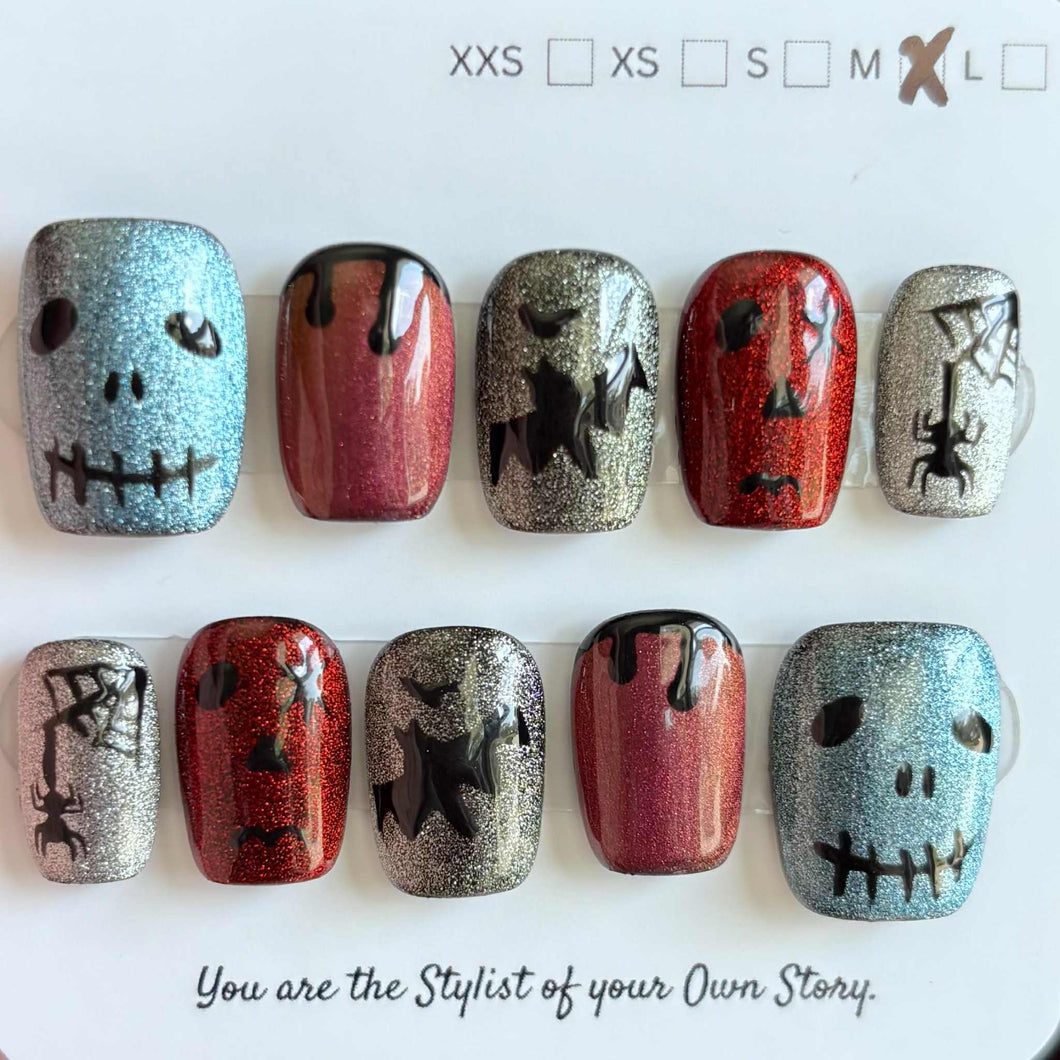 Halloween 1800-1825 Press On Nail Selections