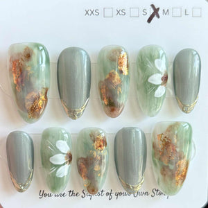 Medium Length Press On Nail Selections