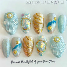 NEW Short Almond 830-856 Design Press On Nail Selections
