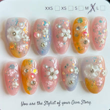 Short Almond 857-885 Design Press On Nail Selections