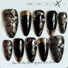 Almond Medium Length Press On Nail Selections