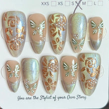 Almond Medium Length Press On Nail Selections