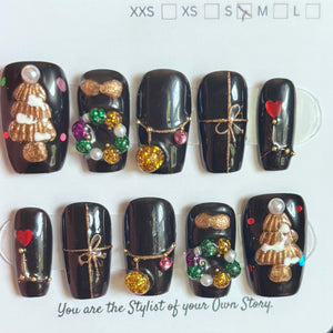 Holiday 1900-1925 Press On Nail Selections