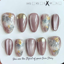 Short Almond 830-856 Design Press On Nail Selections