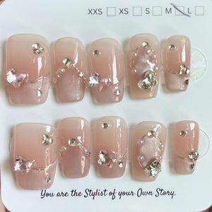 Short Coffin/Square 400-430 Press On Nail Selections