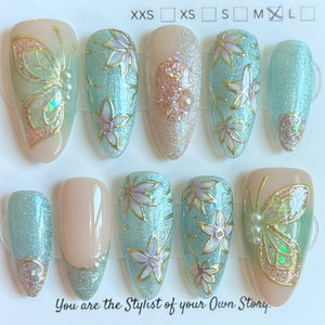 Medium Length Press On Nail Selections