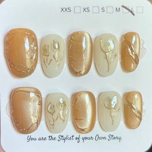 Short Oval 921-941 Press On Nail Selections