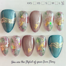 NEW Short Almond 830-856 Design Press On Nail Selections