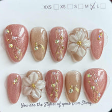 Short Almond 857-885 Design Press On Nail Selections