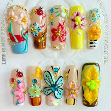 Long Length Press On Nail Selections