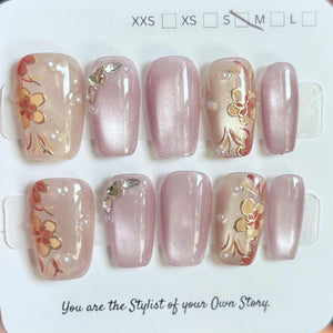 Short Coffin/Square 400-430 Press On Nail Selections