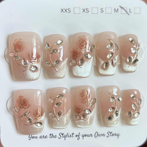 Short Coffin/Square 400-430 Press On Nail Selections