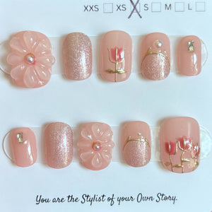 Extra Short 200-230 Press On Nail Selections