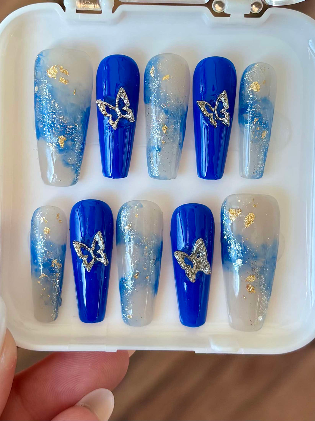 Long Length Press On Nail Selections