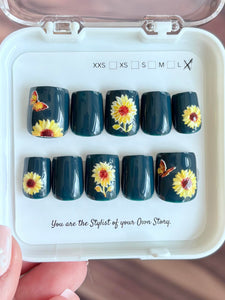 30 Press On Nail Set Size L/0