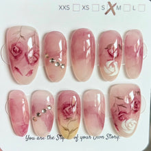 Almond Medium Length Press On Nail Selections