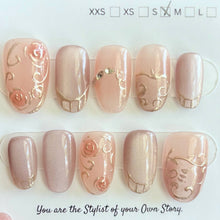 Short Oval 900-924 Design Press On Nail Selections