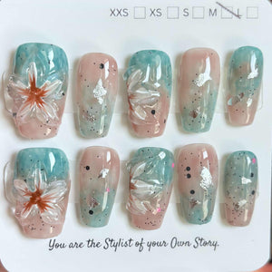 Short Coffin/Square 400-430 Press On Nail Selections