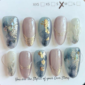 Medium Length Press On Nail Selections