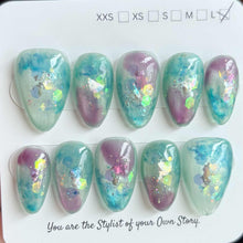 Short Almond 857-885 Design Press On Nail Selections
