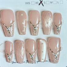 Coffin/Square Medium Length 500-525 Press On Nail Selections