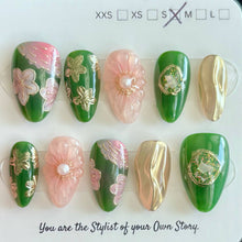 NEW Short Almond 830-856 Design Press On Nail Selections