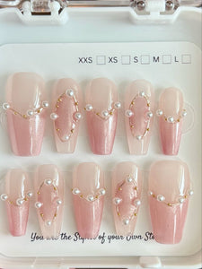 Medium Length Press On Nail Selections