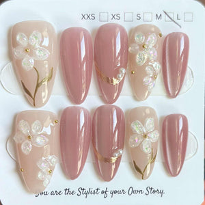Medium Length Press On Nail Selections