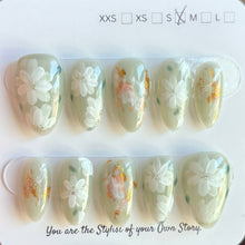 Short Almond 800-829 Design Press On Nail Selections