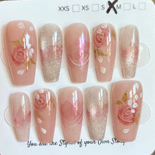 Coffin/Square Medium Length 500-525 Press On Nail Selections