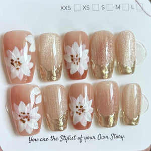Short Coffin/Square 400-430 Press On Nail Selections