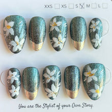 Short Almond 800-829 Design Press On Nail Selections