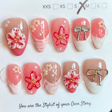 Short Almond 822-846 Design Press On Nail Selections
