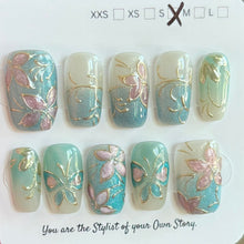 Short Coffin/Square 430-446 Press On Nail Selections