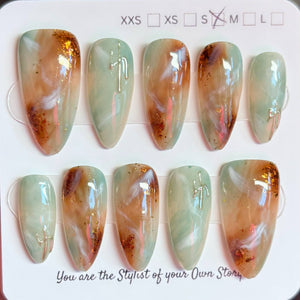 Medium Length Press On Nail Selections