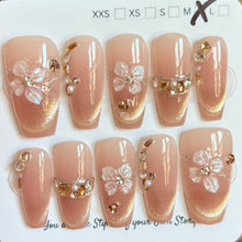 Coffin/Square Medium Length 500-525 Press On Nail Selections