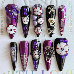 Halloween 1800-1825 Press On Nail Selections