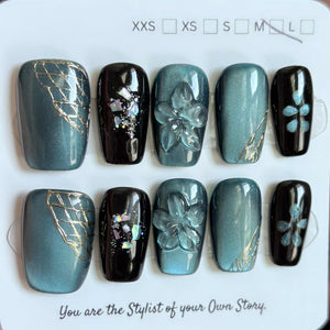 Short Coffin/Square 400-430 Press On Nail Selections