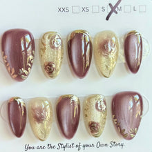 Short Almond 822-846 Design Press On Nail Selections
