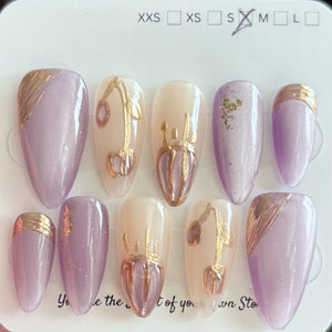 Medium Length Press On Nail Selections