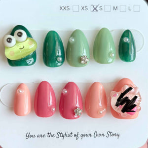 70 Press On Nail Set Size XS