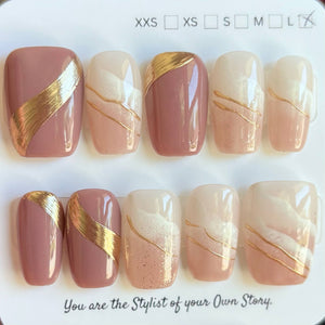 Short Coffin/Square 400-430 Press On Nail Selections