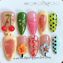 Medium Length Press On Nail Selections