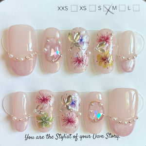 Short Oval 925-950 Press On Nail Selections