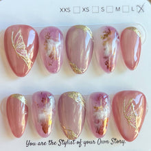 Short Almond 830-856 Design Press On Nail Selections